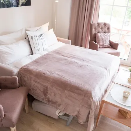 Fewo1846 Strandresidenz Wassersleben - Ostseenest - Modernes Studioapartment Mit Balkon Am 아파트