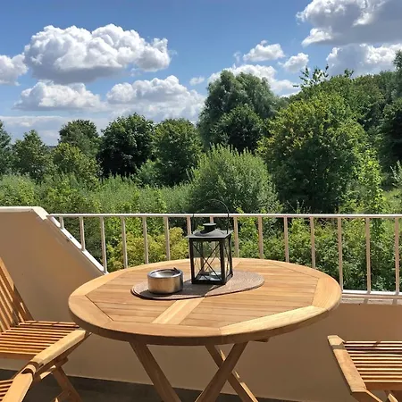 Fewo1846 Strandresidenz Wassersleben - Ostseenest - Modernes Studioapartment Mit Balkon Am Harrislee